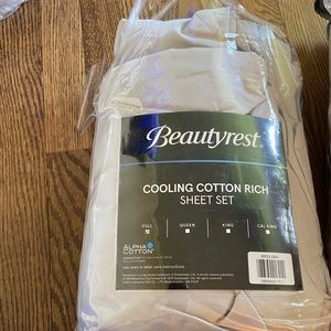 Beautyrest Cooling Cotton Full Sheet Set